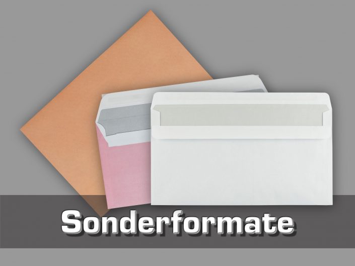 Wahlumschläge in Sonderformaten